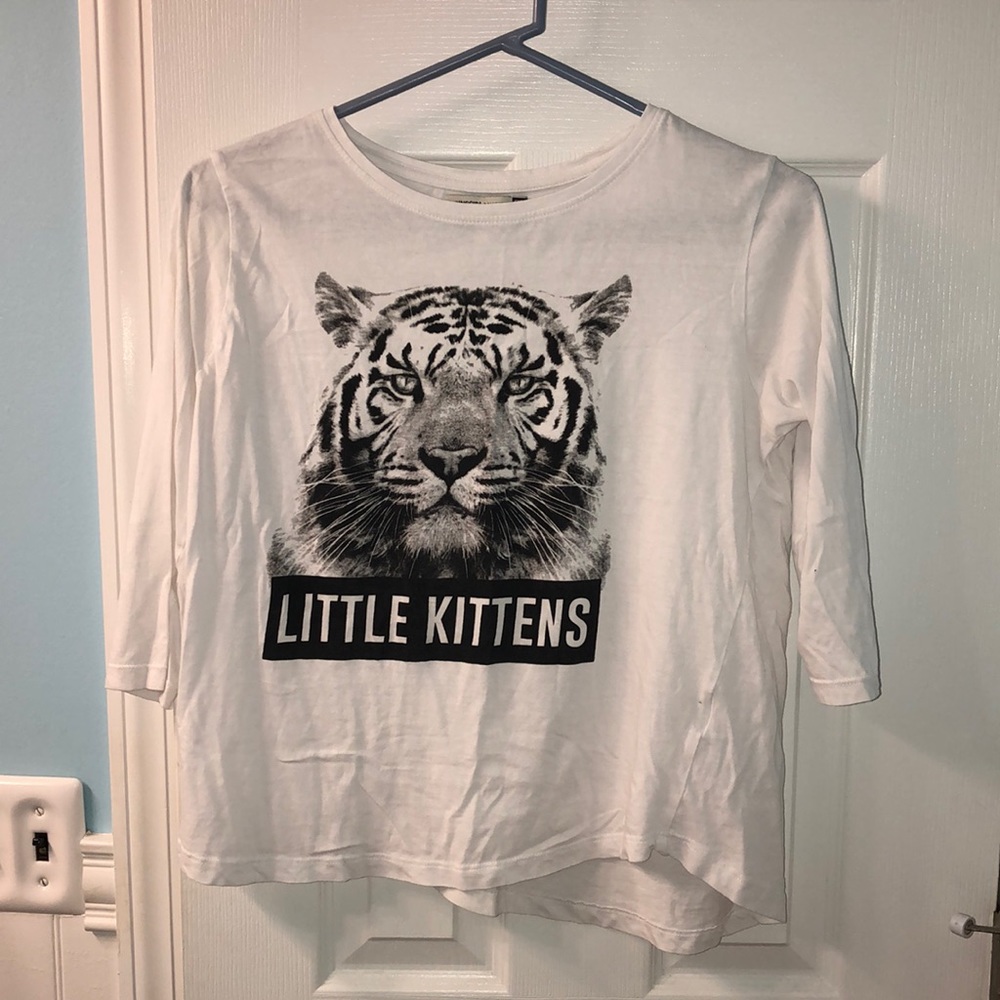 Women’s “Little Kittens” 3/4 Sleeve Tee